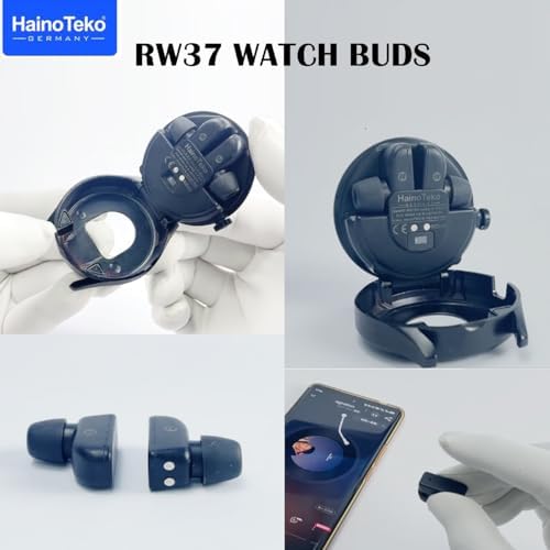 Hanio Teko RW37 Smart Watch & Wireless Earbuds | Bluetooth Calling