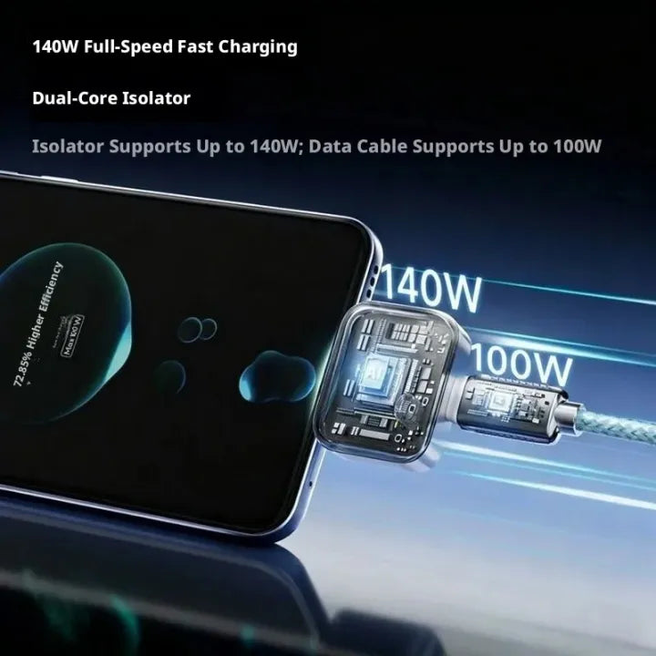 Auto Eject Charging Separator USB-C | Smart Fast Charging Adapter KSA